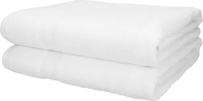 Produktbild von Betz 2 Stück Duschtücher 70x140 cm PALERMO 100% Baumwolle  Farbe: weiß