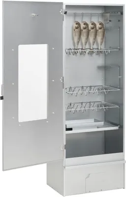 Immagine prodotto di Forno Affumicatore Trucioli Legno 44,5x29x110cm in Acciaio Inox
