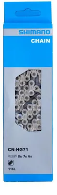 Produktbild von Shimano 10 x Kette CN-HG71, 7/8-fach, 116 Glieder