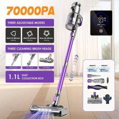 Zdjęcie produktu dla Odkurzacz bezprzewodowy – odkurzacz ręczny – odkurzacz pionowy – odkurzacz bezprzewodowy – bateria 2200 mAh