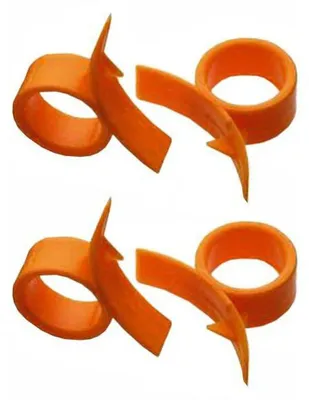 Obrázek produktu pro 4 kulaté škrabky (na citrusy)