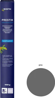 Produktbild von Bostik Prestik Knetdichtung 1000g Faltschachtel grau Dichtmasse