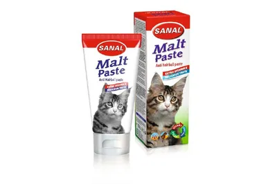 Produktbild von Sanal Malt Haarballenpaste Kat 100G