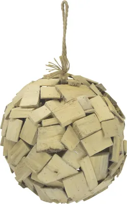 Produktbild von Dekokugel aus Holz Ø 35 cm natur