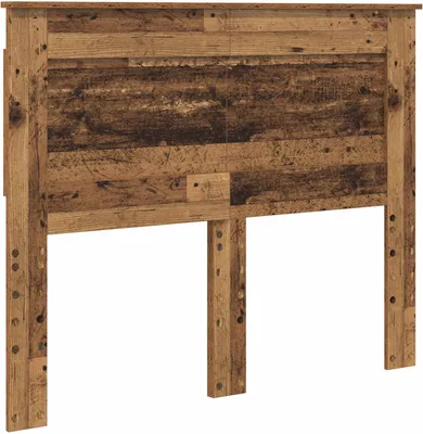 Produktbild von vidaXL Kopfteil mit Kopfteil Altholz 120 cm Holzwerkstoff