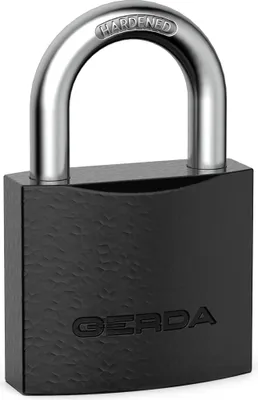 Produktbild von GERDA IRON LINE S40 Bügelvorhängeschloss aus Gusseisen