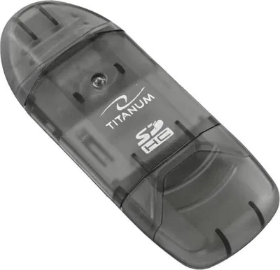 Obrázek produktu pro Čtečka karet Titanum Ta101K Sdhc USB 2.0 černá
