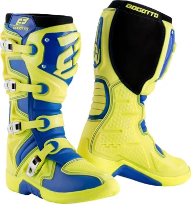 Obrázok produktu pre Bogotto MX-6 motokrosové topánky, modrá/žltá, 44