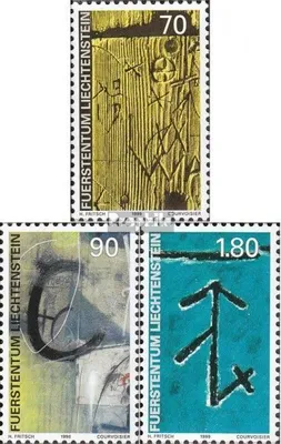 Produktbild von Briefmarken Liechtenstein 1999 Mi 1220-1222 (kompl.Ausg.) gestempelt Walser-Hauszeichen