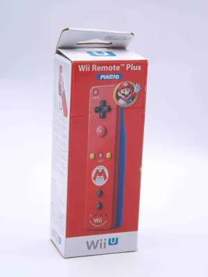 Produktbild von WiiU Remote Plus Mario Edition - rot