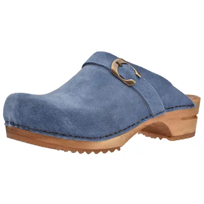Produktbild von Sanita Wood-Hedi Open Clog Dove Blue Gr.42