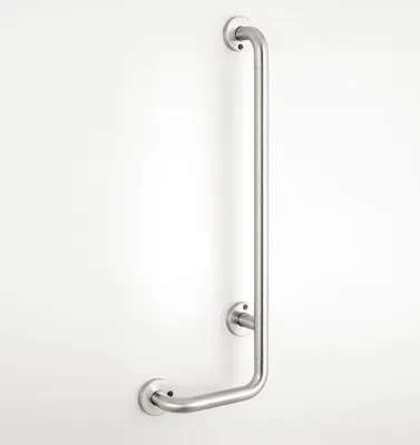 Produktbild von PBA Sicherheitsgriff 220mm L-Form Links E-Stahl poliert