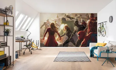 Produktbild von Vlies Fototapete - Avengers Final Battle - Größe 500 x 280 cm