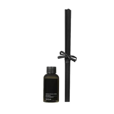 Produktbild von Blomus Raumduft Nachfüllset FRAGA sandalwood myrrh, Duftöl, Kunststoff, schwarz, 100 ml, 69225