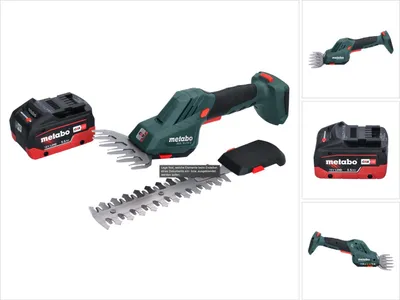 Produktbild von Metabo SGS 18 LTX Q Akku Gras und Strauchschere 18 V + 1x Akku 5,5 Ah - ohne Ladegerät