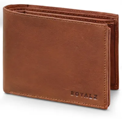 Produktbild von ROYALZ "Detroit" Geldbörse Herren Echt Leder RFID Schutz viele Fächer