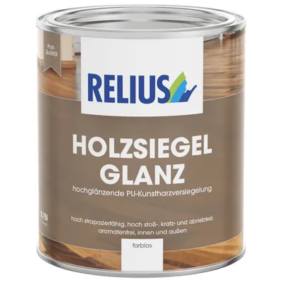 Produktbild von Relius Holzsiegel Glanz farblos 2,5Ltr. * 276761