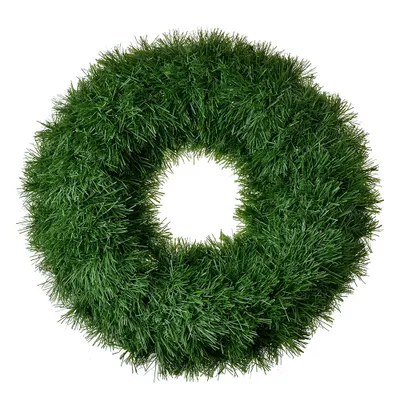 Produktbild von Clayre & Eef Weihnachtskranz Ø 45 cm Grün Kunststoff