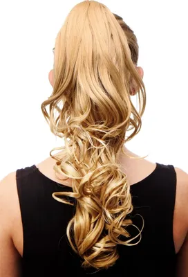 Produktbild von WIG ME UP Haarteil/Zopf, blond, gelockt C-128-611B