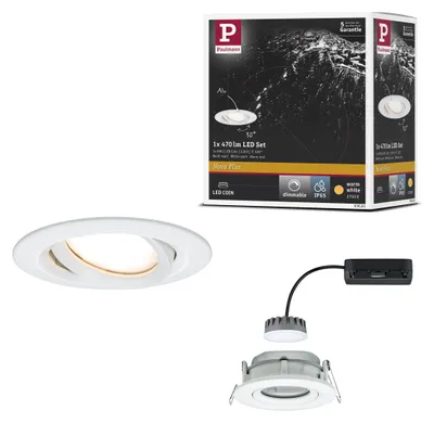 Image de Paulmann Luminaire LED encastré Nova Plus Luminaire individuel orientable