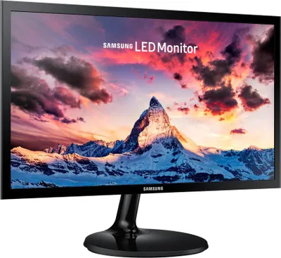 Produktbild von Samsung S22F350FHU, 55,9 cm (22"), 1920 x 1080 Pixel, Full HD, LED, 5 ms, Schwarz