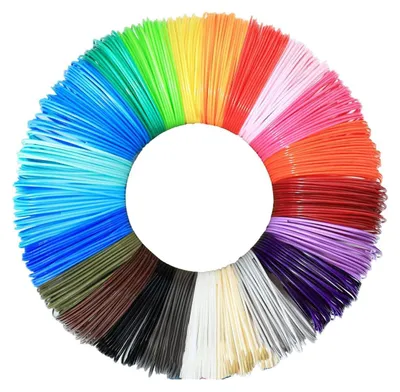 PLA-Filamentpenset, 30 Farben, 1,75 mm, 5 m, 3D-Pen-Zubehör