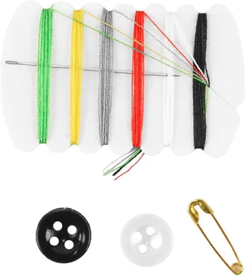 Produktbild von 100-teiliges Mini-Nähset für Reisen und schnelle Reparaturen