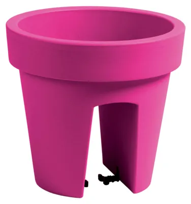 Zdjęcie produktu dla Sadzarka balkonowa 24,5 cm okrągła różowa 5 L