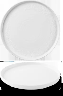 Produktbild von Churchill Isla Super Vitrified Teller mit erhöhtem Rand, 26 cm, 6 Stück, weiß
