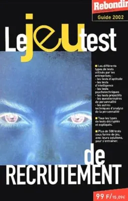 Image de Le Jeu Test De Recrutement. Edition 2002