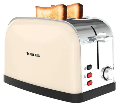 Retro-Toaster Vintage II Cream 950W, 2 Schlitze, 7 Stufen, Krümellade