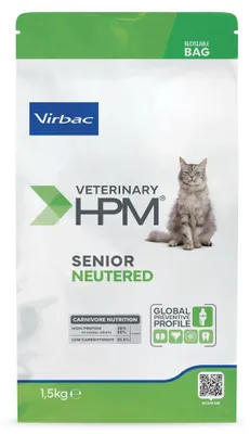 Produktbild von Virbac Senior tered Cat 1,5kg Trockenfutter für ältere kastrierte Katzen
