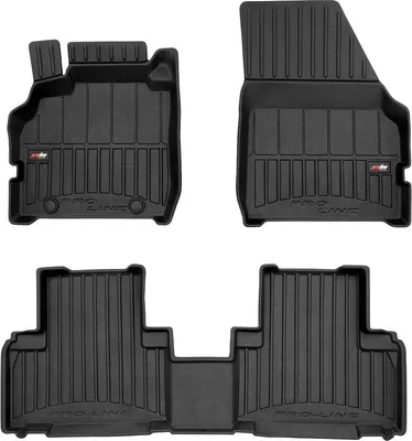 Imagen del producto de ALFOMBRAS, ALFOMBRES PARA EL SUELO, ALFOMBRES DE GOMA, RENAULT Scenic 2, modelos 2003-2009, diseño 3D con borde elevado