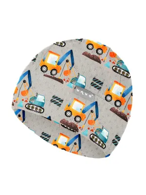 Obrázok produktu pre Unuo, Detská fleecová čiapka Sport, Bagry - L (53-56 cm)