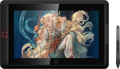 Produktbild von XPPen Artist 15.6 Pro V2 Grafikdisplay, 16K Druckstufen X3 Pro Stift