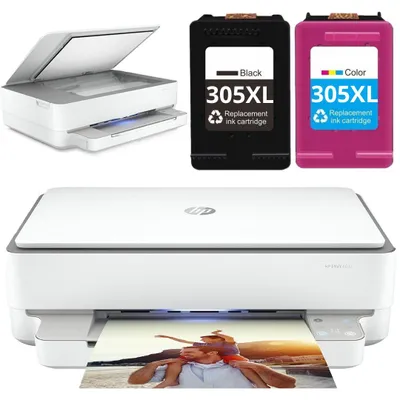 Produktbild von HP ENVY 6030/6032 Multifunktions-Tintenstrahldrucker mit WLAN und Scanner 305XL