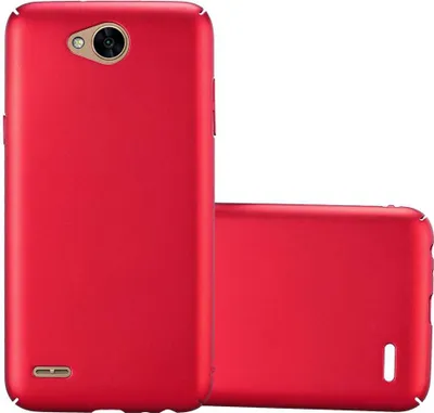 Produktbild von Cadorabo Hülle für LG X POWER 2 Schutzhülle in Rot Hard Case Handy Hülle Etui