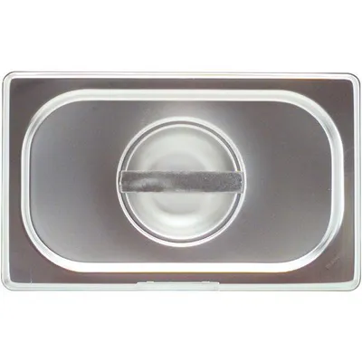 Image de B.PRO GN-Deckel 18/10 Edelstahl, mit Griffmulde, GN: 1/4