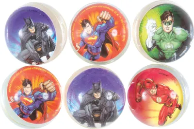 Obrázok produktu pre 6 Justice League Flummis