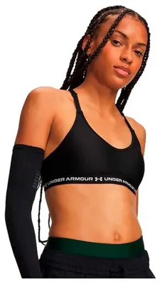 Obrázek produktu pro Sportovní podprsenka Under Armour Crossback Low Strappy s nízkou podporou, černá, velikost M