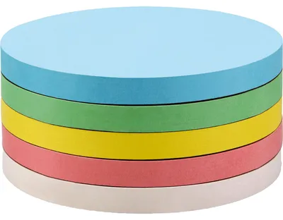 Zdjęcie produktu dla magnetoplan 111151690 magnetoplan Moderationskarten Kreise, selbstklebend, 95 mm