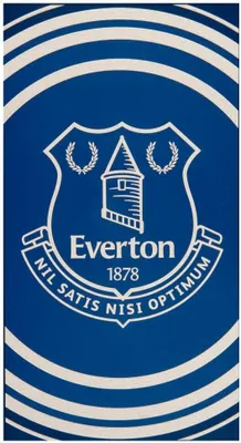 Image de Everton FC - Serviette de bain, pulse BS2523 (taille unique) (Bleu roi)