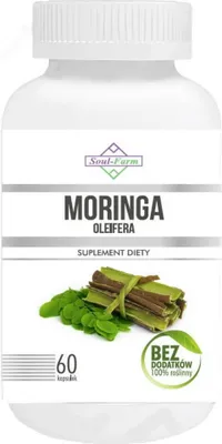 Produktbild von MORINGA EKSTRAKT (400 mg) 60 KAPSUŁEK - SOUL FARM