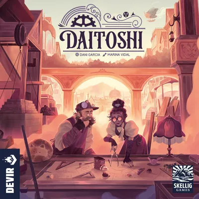 Produktbild von Daitoshi – Strategisches Brettspiel im Zeitalter des Dampfes