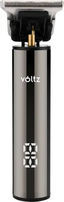 Obrázek produktu pro Zastřihovač vlasů a vousů Voltz V51810F, Bezdrátový, LCD, 1/3/6/9 mm, USB, Černá