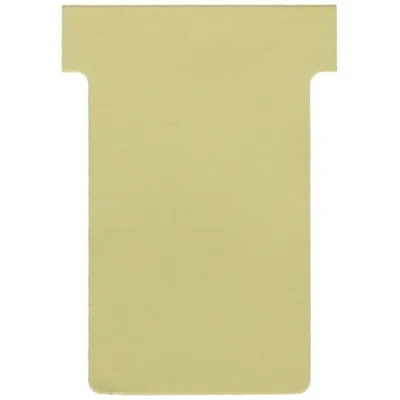 Image de nobo T Cartes taille 2 / 60 mm 170 g/qm jaune 100 cartes