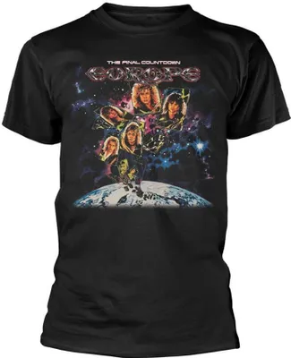 Produktbild von Europe - "The Final Countdown" T-Shirt für Herren/Damen Uni PH1880 (L) (Schwarz)