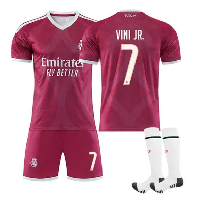 Produktbild von #7 VINI JR. Real Madrid away game,26-27 football jersey for Kids and Adults SIZE:S