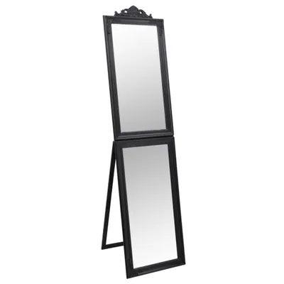 Immagine prodotto di vidaXL Specchio da terra nero 45x180 cm