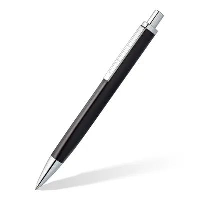 Zdjęcie produktu dla Staedtler 444, Spinacz, Przyciskany długopis, Możliwość ponownego napełnienia, Niebieski, 1 szt., Średni